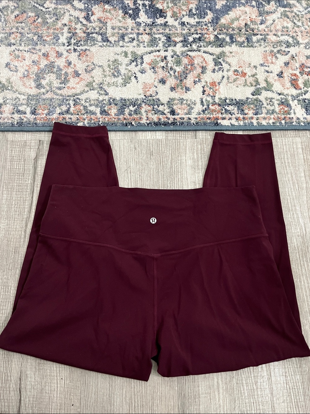 Lululemon Burgundy Leggings - Picture 9 of 10